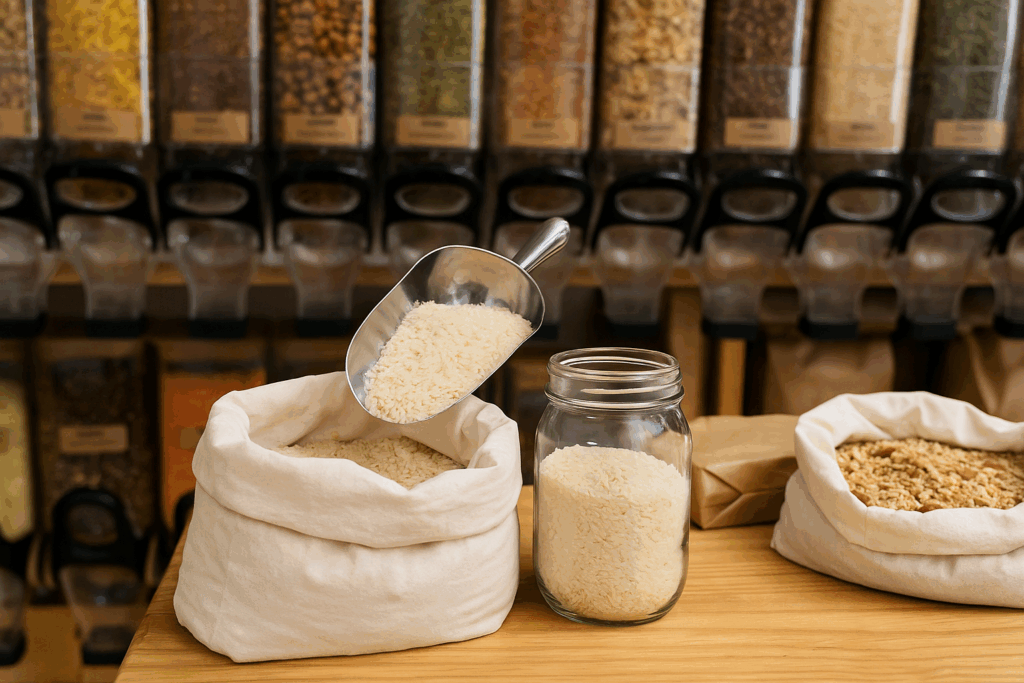Aliments vrac zéro déchets