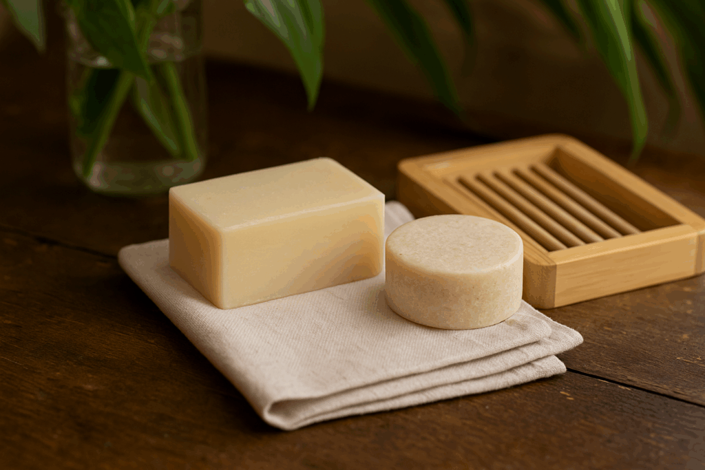 Savon shampoing zéro déchets